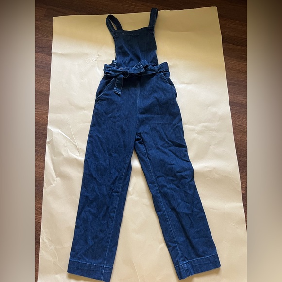 Universal Threads Blue Denim Overalls - Picture 1 of 5